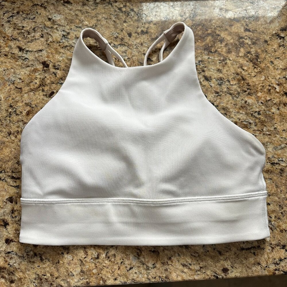 lululemon athletica White Sports Bra